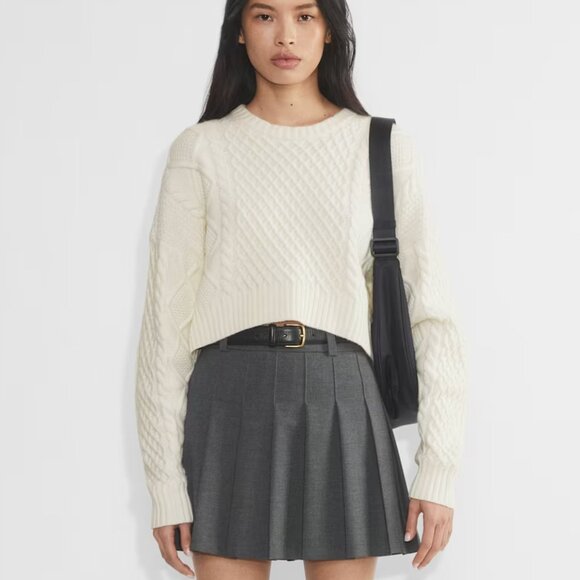 Aritzia's Sunday Best Phoebe Bag Crescent Shoulder Crossbody in Black, NWOT - Picture 2 of 14